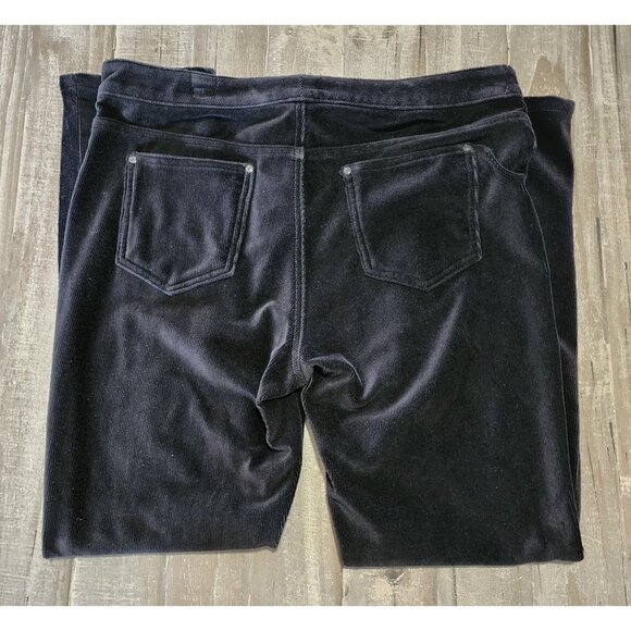 Gloria Vanderbilt Vickie Womens Black Corduroy Pants Stretchy Size 16 Average - Picture 5 of 8